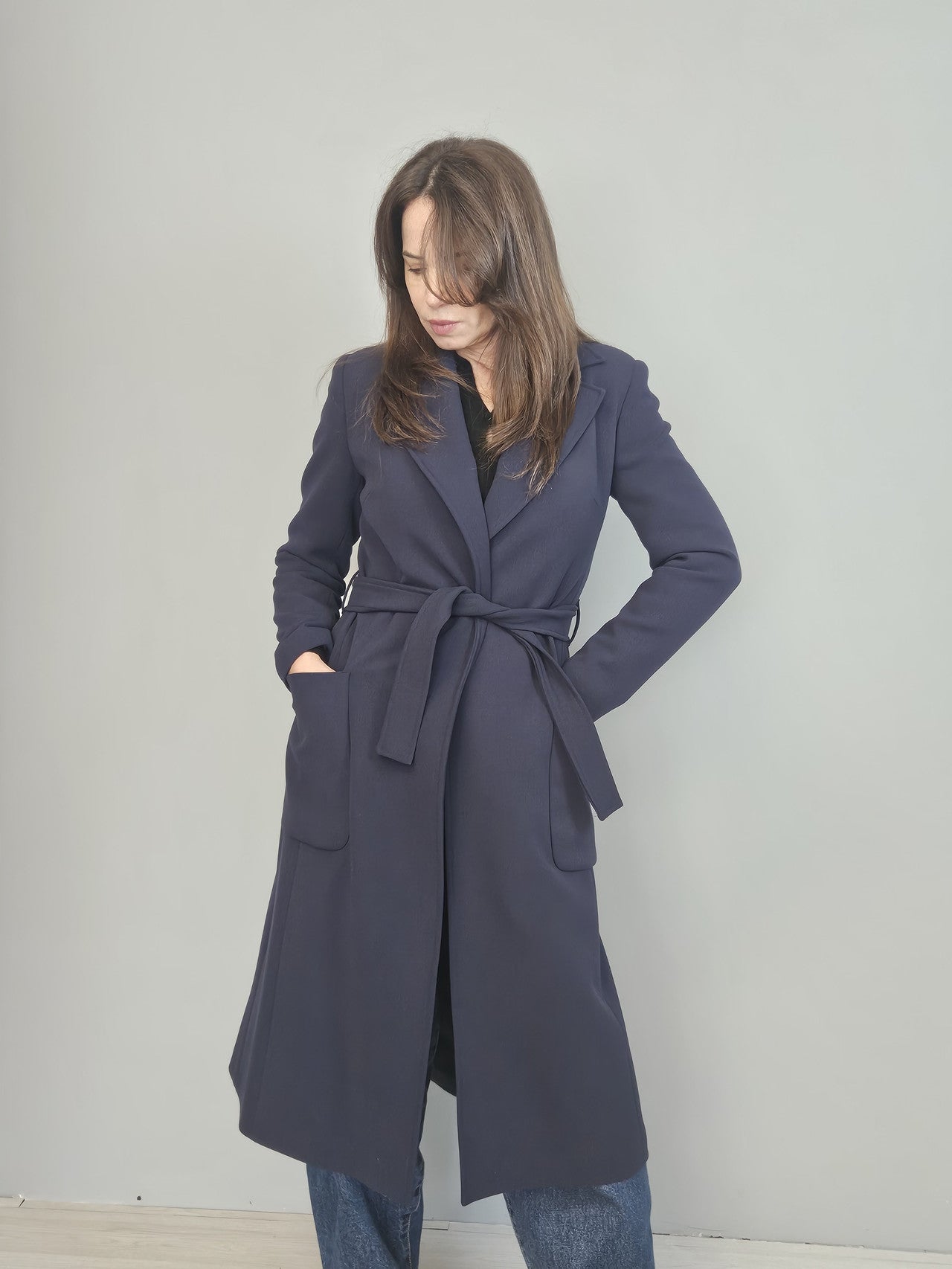 Cappotto Lena - Blu Navy