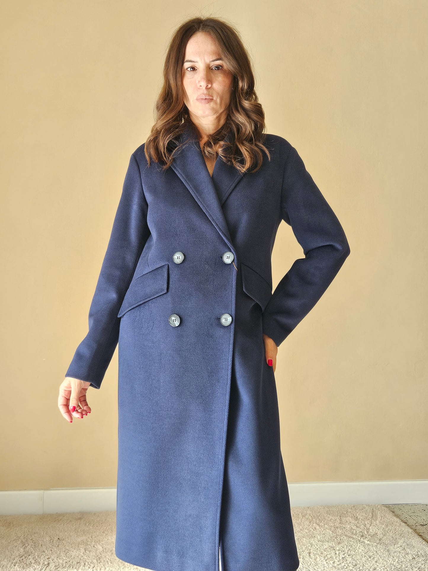 Cappotto Navy