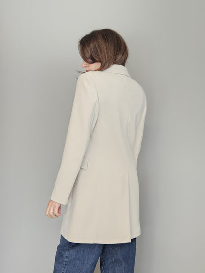 Cappotto Laura - Gesso